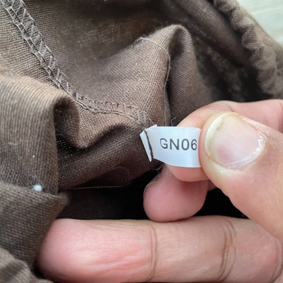 TOD's Dust Bag Brown Storage Bag Draw String Bag Authentic - Picture 8 of 8